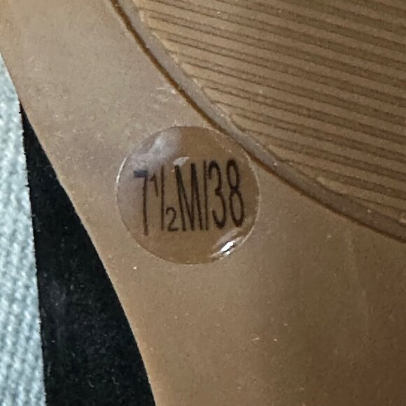 SOLE SOCIETY Caprica Open Toe Bootie (Black‎ Suede) US 7.8 EU 38 Boho Fall - Picture 8 of 8